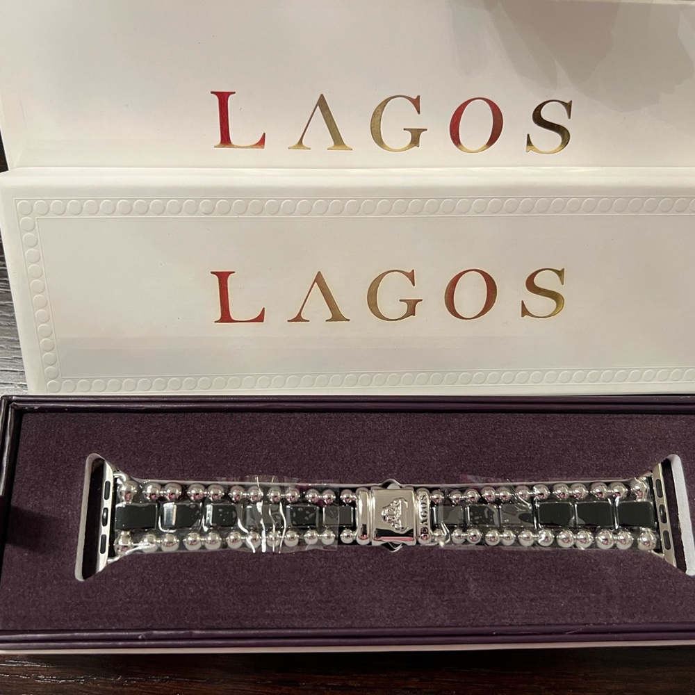 Apple Smart Caviar Black Ceramic and
Stainless Steel Watch
Bracelet-38-45mm